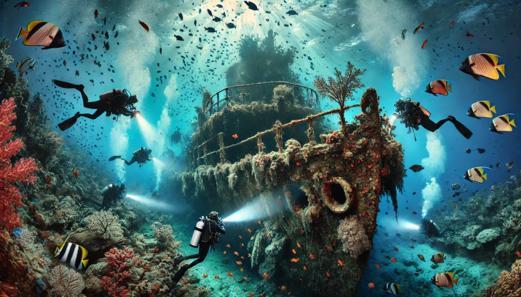 What to Expect When Exploring WWII Shipwrecks on your Komodo Boat Tour